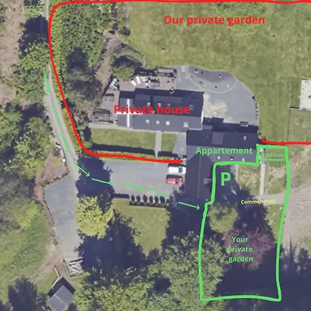 Naturskon Landidyl Pa Ibaekgaarden - I Egen Bolig Apartment *